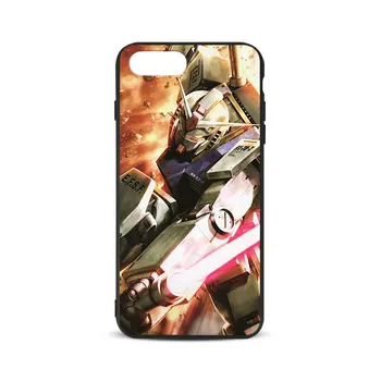 Mobile Suit Gundam Coque Tpu Mäkké Silikónové Telefón Prípade Kryt plášťa Pre Apple iPhone 5 5S SE 6 6S 6Plus 6sPlus 7 7Plus 8 8Plus X