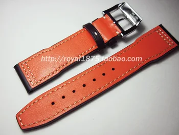 Móda Upscale 20 21 22 mm Watchbands Popruh Originálne Kožené Hodinky Pásmo pre IWC Tissot Seiko Náramky z Nerezovej ocele Pracka