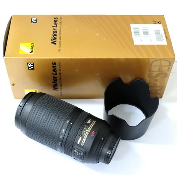 Nikon Zoom AF-S 70-300mm f/4.5-5.6 G if-ED VR Autofokus Objektívu Pre Nikon D850 D750 D810 D7500 D7200 D7100 D5600 D5500 D5300 D3400