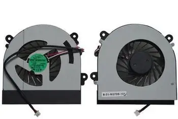 Nový, originálny Chladiaci Ventilátor Pre CLEVO W150 W150ER W350 W370ET K590S K660E CPU Chladiaci Ventilátor AB7905HX-DE3 NOTEBOOK Cooler Chladič