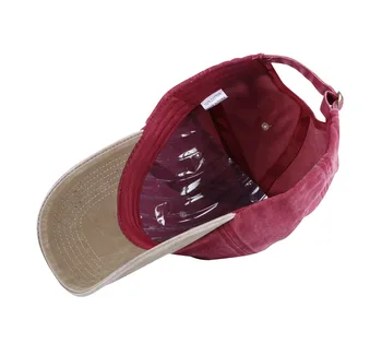 OHCOXOC veľkoobchod unisex bežné klobúky, čiapky paletu farieb umývateľný bavlna, denim štýl outdoorové športy ženy muži baseball cap