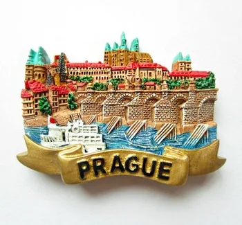 Praha cestovné chladnička nálepky