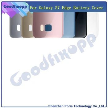 Pre Samsung Galaxy S7 Okraji Kryt Batérie Dvere, Zadné Sklo Bývanie Prípade Nasaďte Späť Kryt Batérie Na Samsung S7 Okraji G935 G935F