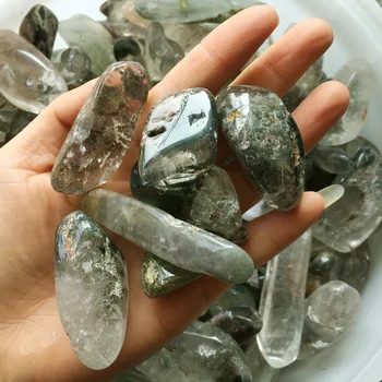 Prírodné Multi-inklúzie Crystal Chorite-Crystal očistiť degaussing akvárium Okrasné odber geologických Vyučovania