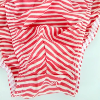 Pánske String Stripe Bikini Jersy Poly/Bavlna/Spandex Úzky Pás