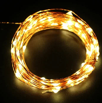 RGB Sen Blikajúce Osvetlenie Farbu Batérie Prevádzkované 3M 30 Led Víla LED Drôt String Svetlá na Vianočné Sviatky Party Dekorácie