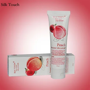 Silk Touch Osobné Sex Mazivo Broskyne Vody Base Mazanie Sex Olej Pre Orálny Sex, Análny Sex Produkty 100ml*2 ks=200 ml