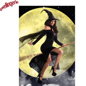 Skladom Typ tvaru Ženy Rodovej čarodejnice tanečných kostýmov, plnej dĺžke black halloween gotický diabol cosplay čarodejnice loptu kostým