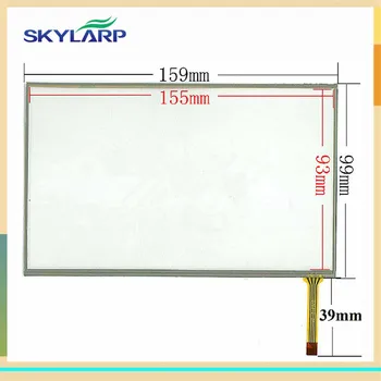 Skylarpu 7 palcový pre 159mm*99mm dotykový displej 159*99mm digitalizátorom. sklenený panel