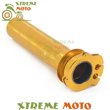 Sochorová CNC Zlato Motocykel Twister Plyn Trubice Pre Suzuki RMZ 250 450 RMZ250 04-06 RMZ450 05 06 08-17 RMX450Z 10 do 16