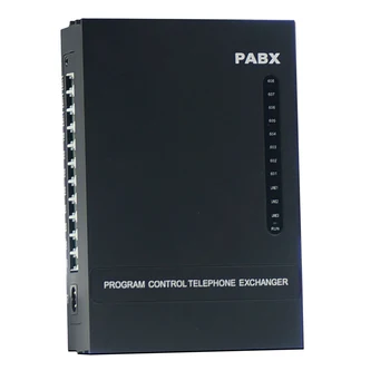 Telefónny Systém/ Mini telefónnej ústredne/Office PBX/ MD308/ 3 PSTN linky 8 príponou -Prevádzka ľahko
