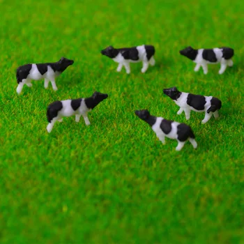 Teraysun doprava Zadarmo 100ks 1/150 Farm Animal model pre architektonický model rozloženia miniatúrne zmenšený model krava