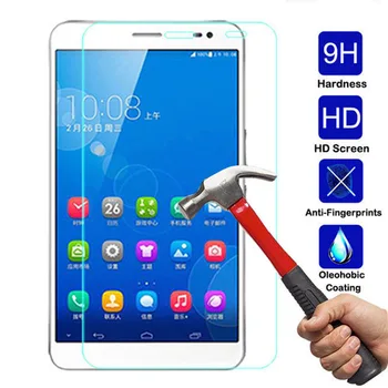 Tvrdené Sklo Screen Protector Pre Huawei MediaPad X1 X2 7,0 palcový 7D-501U GEM-702L GEM-703L Česť Tablet Ochranný Film Stráže