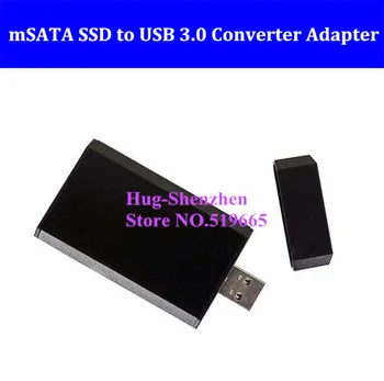 USB3.0 NGFF SSD adaptér prípade Krytu Bez Kábla pre 2242/2260/2280 MGFF(M. 2) SSD