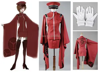 Vocaloid Hatsune Miku Senbonzakura MEIKO Kimono Šaty, Topy Jednotné Oblečenie Anime Cosplay Kostýmy