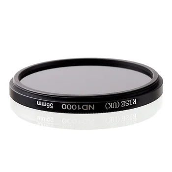 VZOSTUP 55mm slim Neutral density optických triedy ND ND1000 filter pre digitálny fotoaparát, objektív, DV