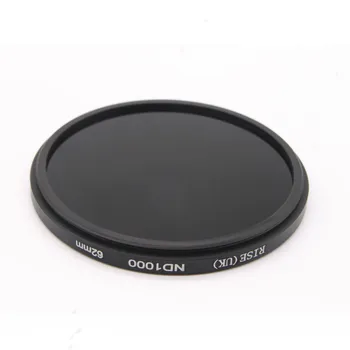 VZOSTUP 62mm slim Neutral density optických triedy ND ND1000 filter pre digitálny fotoaparát, objektív, DV