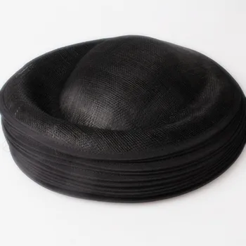 Čierna vyberte 30 CM SINAMAY fascinator base Skvelé pre výrobu derby fascinators klobúky strany koktail klobúky Millinery príslušenstvo